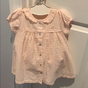 NWT Baby pink dress sz 6-12mos